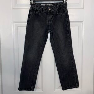 Cat & Jack Boys Distressed Black Jeans Size 7